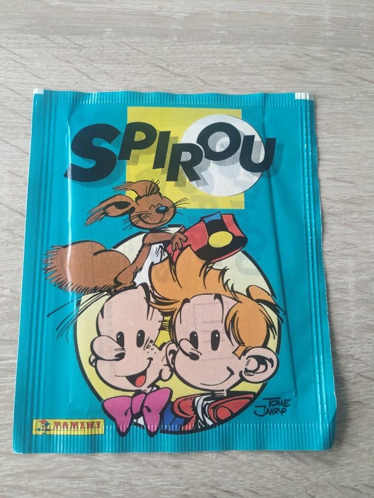 Pochette Panini Spirou et Fantasio Franquin, Hobby & Loisirs créatifs, Autocollants & Images, Neuf, Plusieurs images, Enlèvement ou Envoi