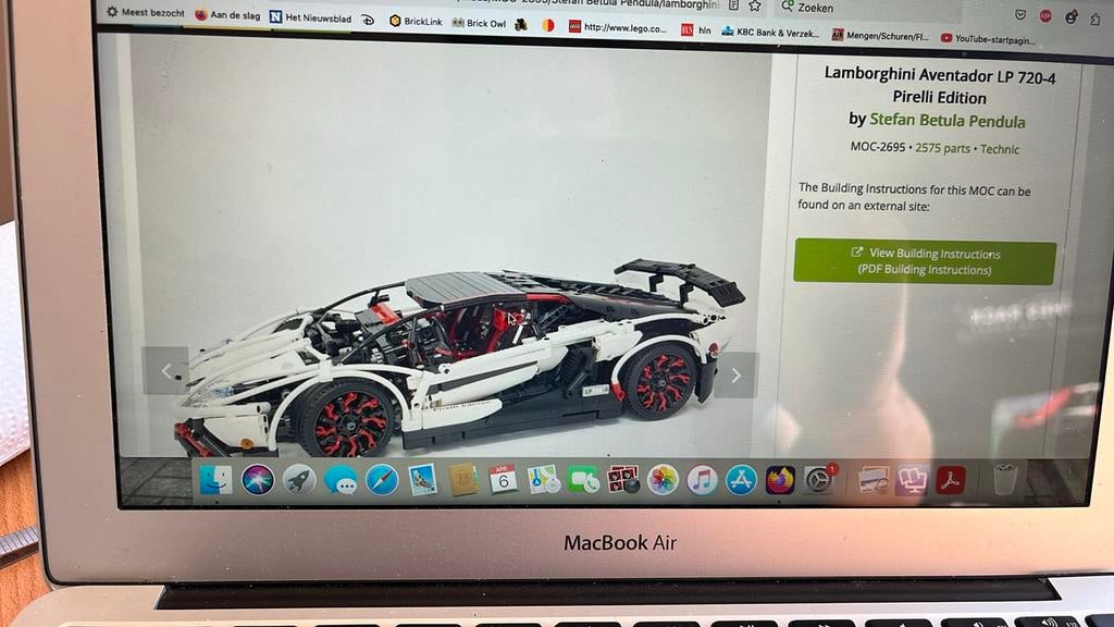 Lego technic, Enlèvement, Comme neuf, Ensemble complet, Lego