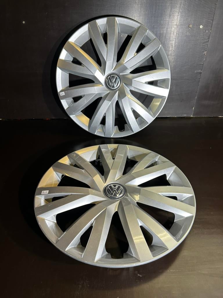 2 enjoliveurs vw passat touran caddy golf 6,7,8 16", Enlèvement ou Envoi, Comme neuf