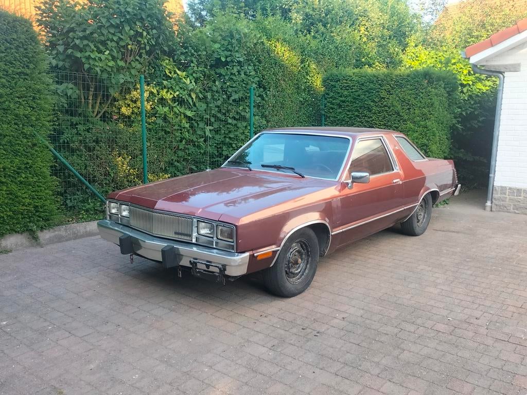 Mercury Zephyr Z7 1983, Autos, Rouge, Achat, 2400 cm³, Particulier