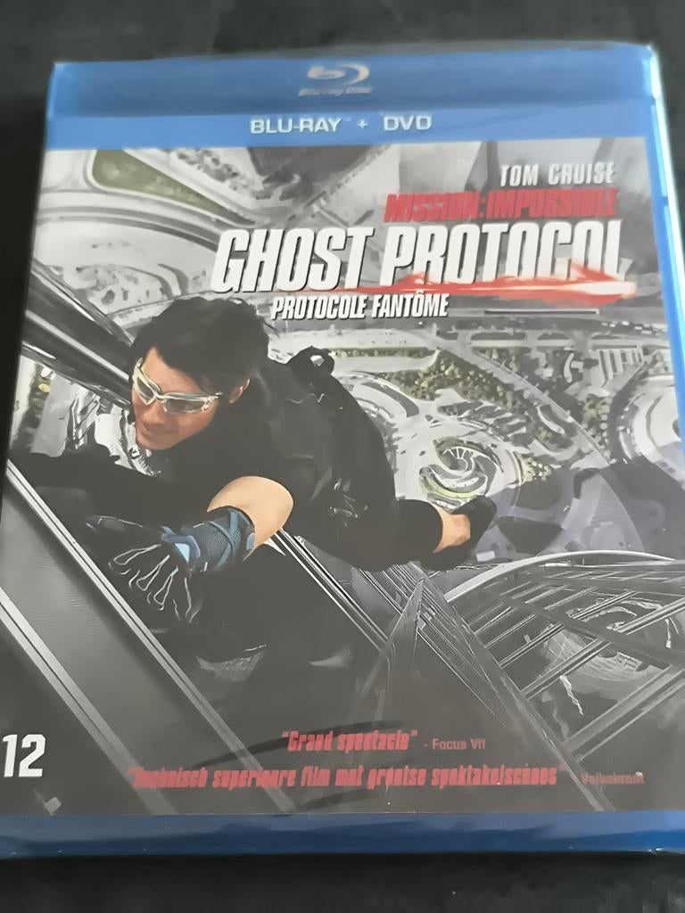 Blu ray + DVD Mission impossible Protocole Fantôme neuf, Enlèvement ou Envoi, Neuf, dans son emballage