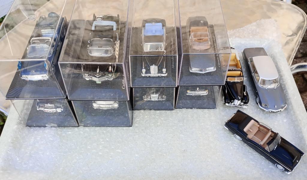 Set limousines 1/43, 11 stuks, Ophalen of Verzenden, Gebruikt, Auto, Overige merken