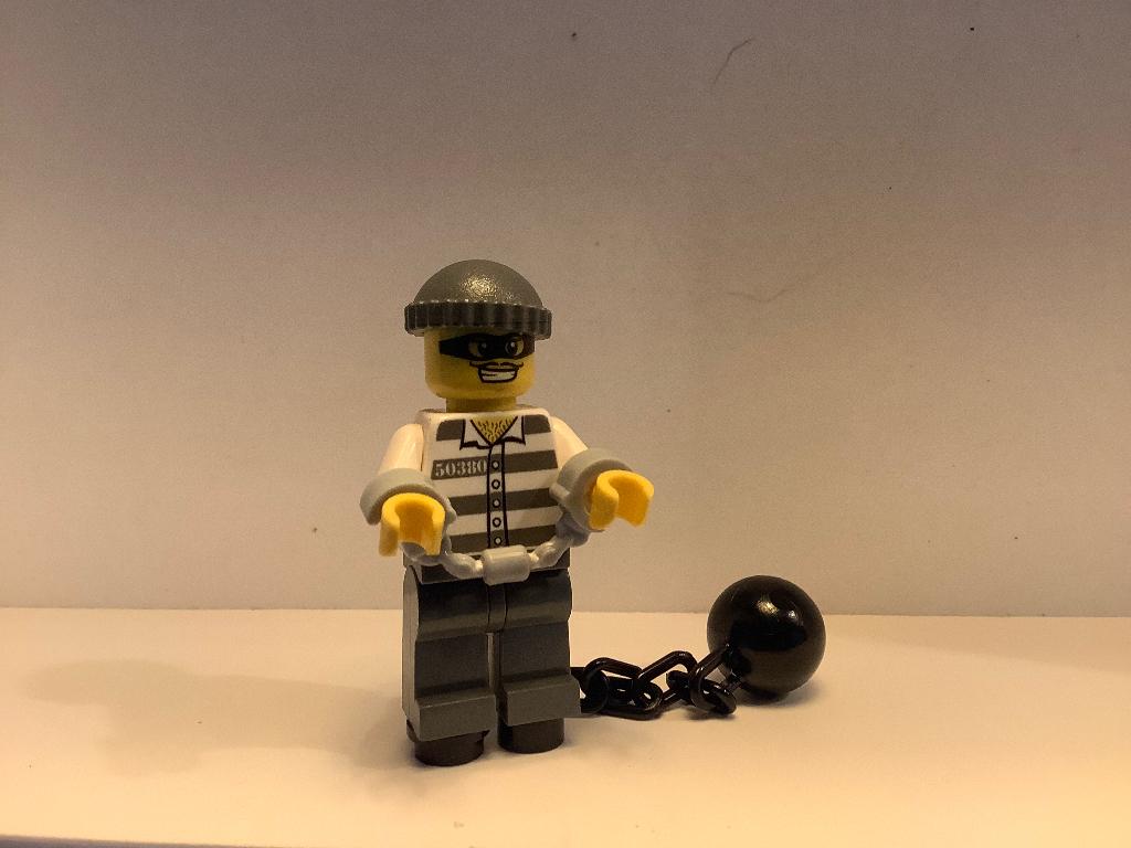 Lego figuur gevangene / E1, Enlèvement ou Envoi, Comme neuf, Briques en vrac, Lego