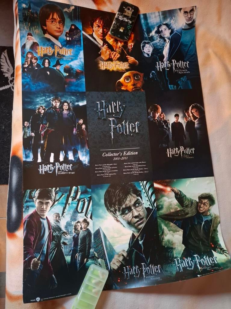 Diverse Harry Potter posters, Verzamelen, Harry Potter, Zo goed als nieuw, Boek of Poster, Ophalen