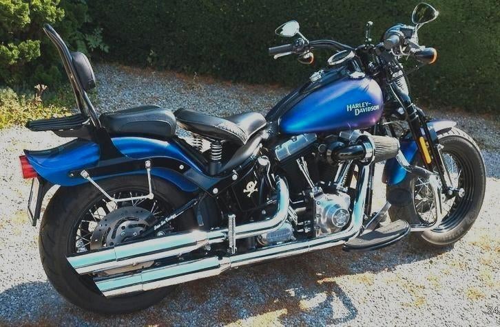 Harley davidson softail cross bones 2010, Chopper, 2 cylindres, Particulier, 1584 cm³