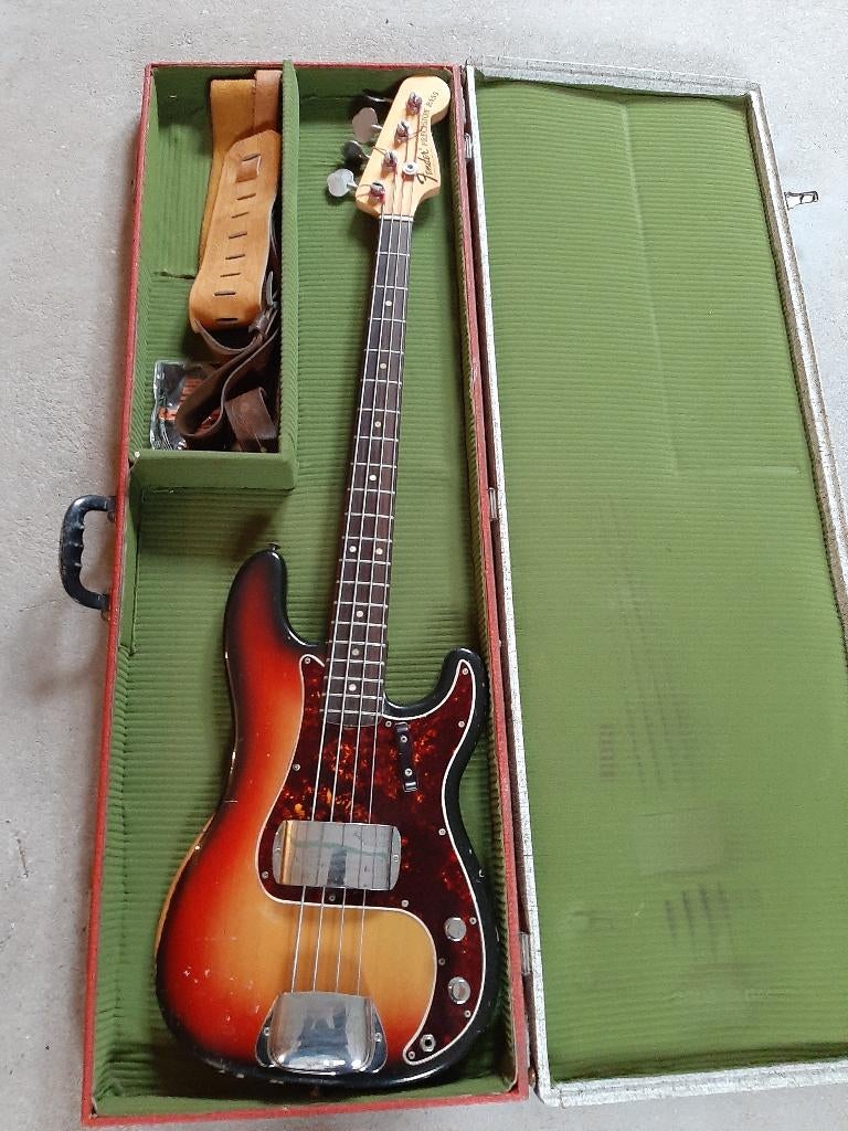 basgitaar, Ophalen, Gebruikt, Elektrisch