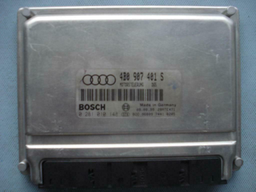 ECU A4 A6 motor stuurdoos 4B0 907 401 S, Auto-onderdelen, Elektronica en Kabels, Audi, Seat, Volkswagen, Gebruikt, Ophalen of Verzenden