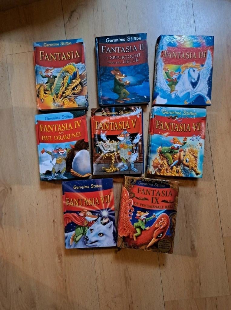 Geronimo Stilton Famtasia boeken, Boeken, Ophalen of Verzenden, Zo goed als nieuw, Geronimo Stilton
