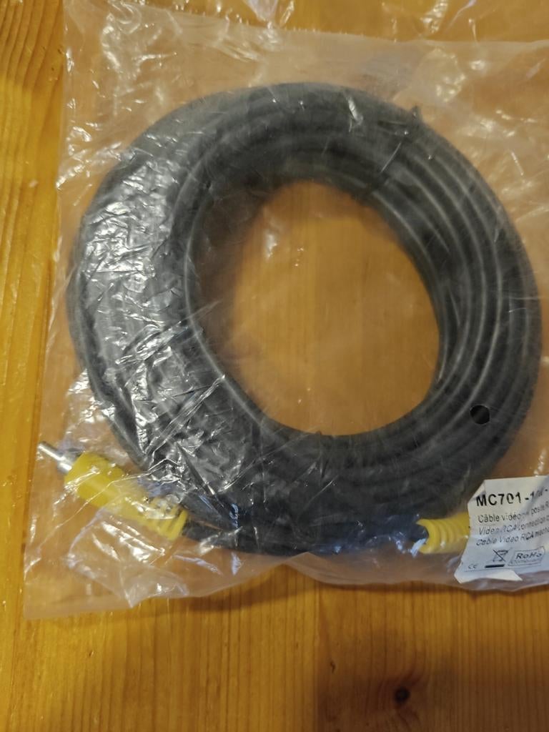 Video kabel 10m RCA/RCA, Enlèvement