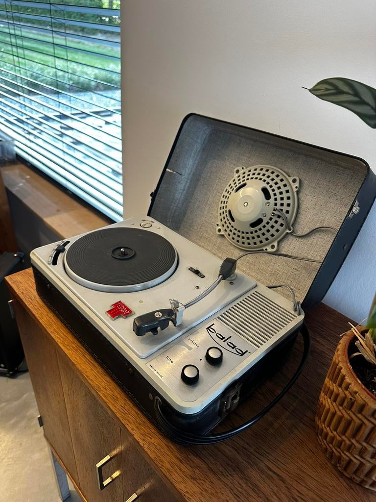Platenspeler "Teppaz Balad" (1967), Gebruikt, Automatisch, Platenspeler, Ophalen