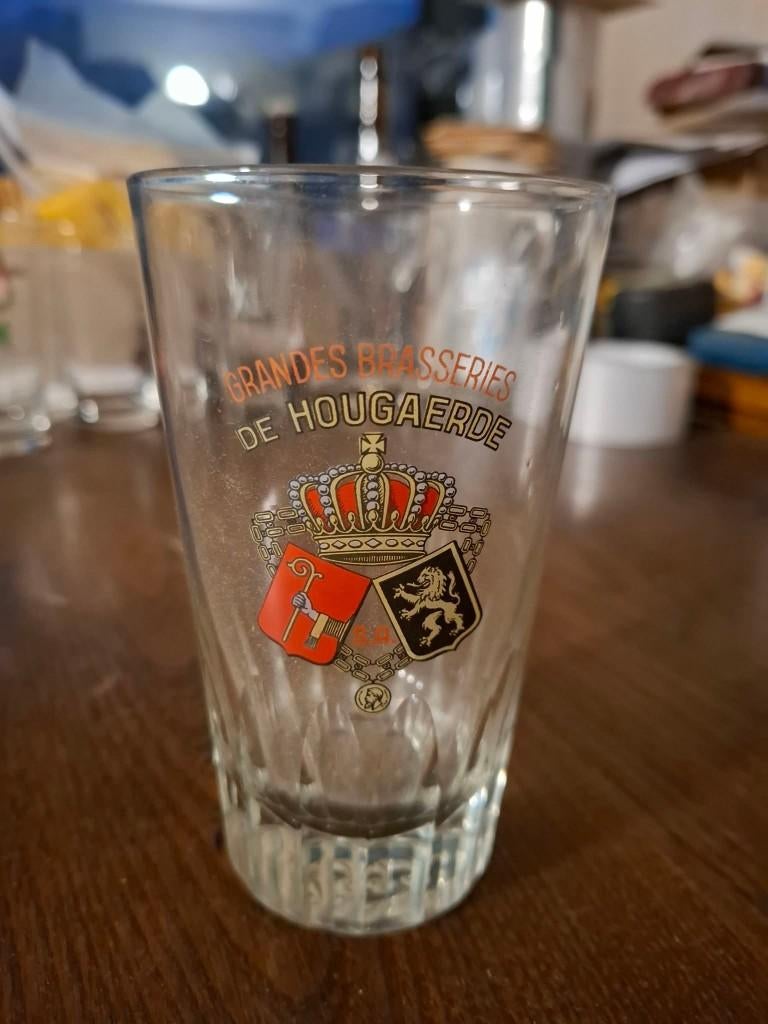 verre Brasseries DE Hougaerde / decalco  FR, Envoi, Utilisé, Verre ou Verres, Autres marques
