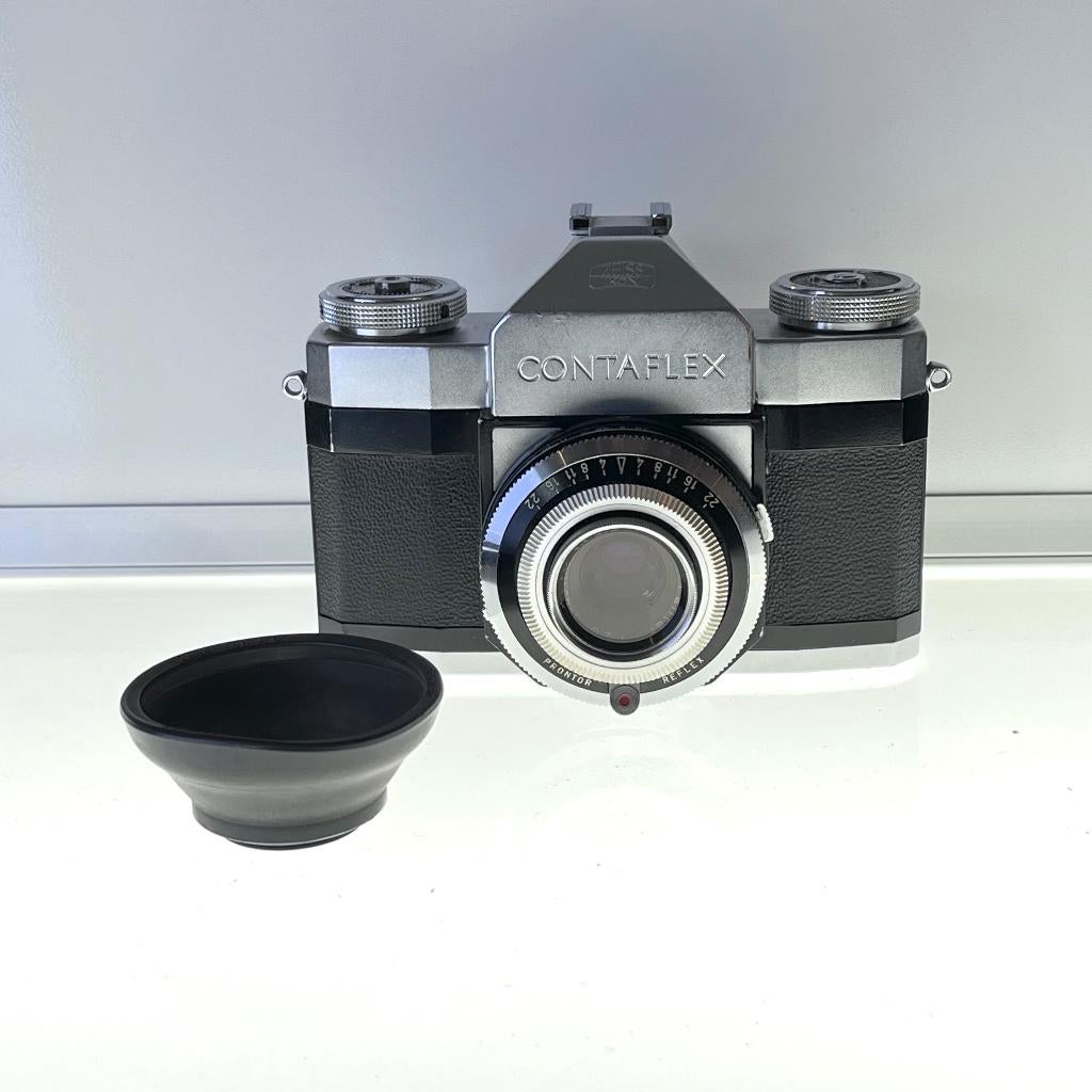 Zeiss Ikon Contaflex analoge 35mm SLR camera + lens, TV, Hi-fi & Vidéo, Appareils photo analogiques, Utilisé, Reflex miroir, Autres Marques
