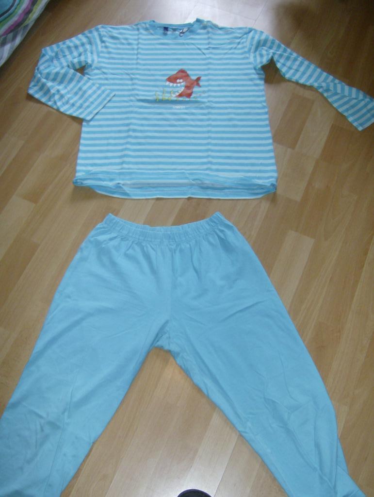 pyama BLAUW woody - maat 8JAAR, Pantalon, Enlèvement ou Envoi, Utilisé, Fille