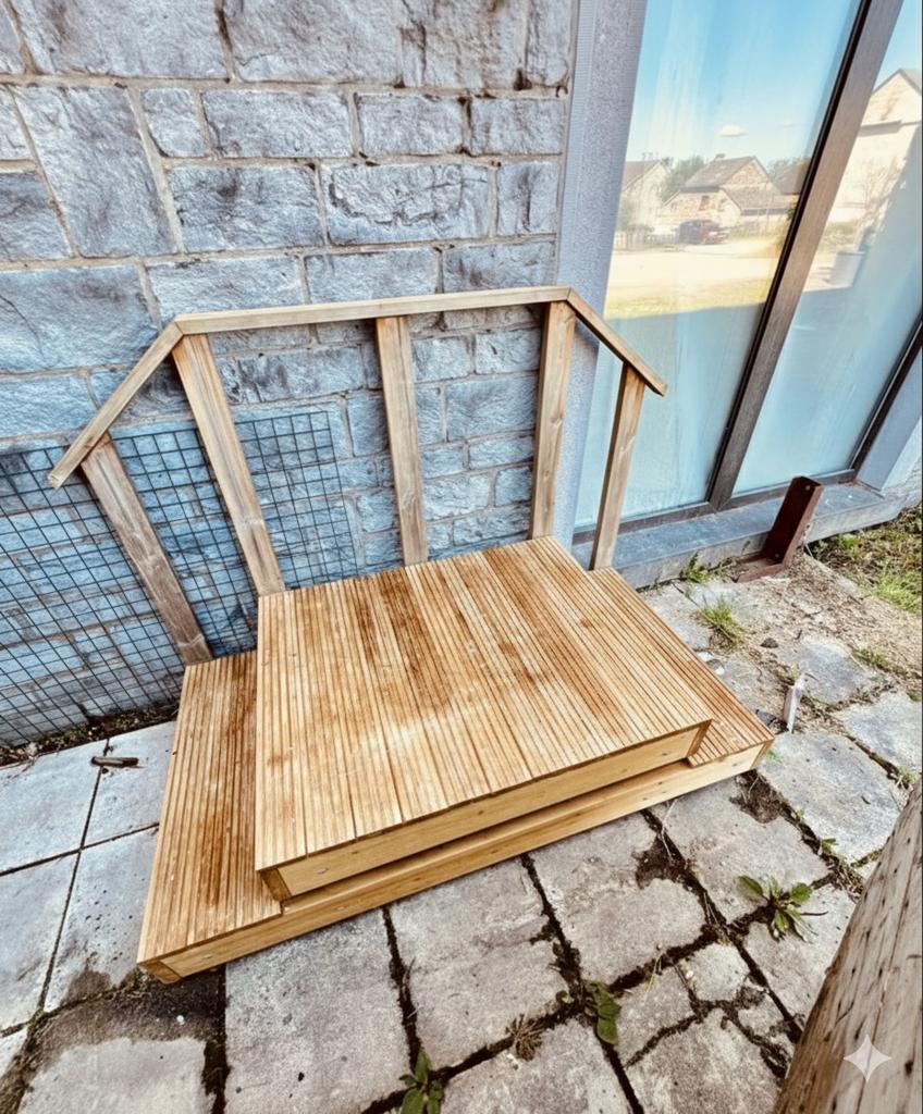 Escalier pour caravane ou autre, Jardin & Terrasse, Enlèvement ou Envoi, Comme neuf