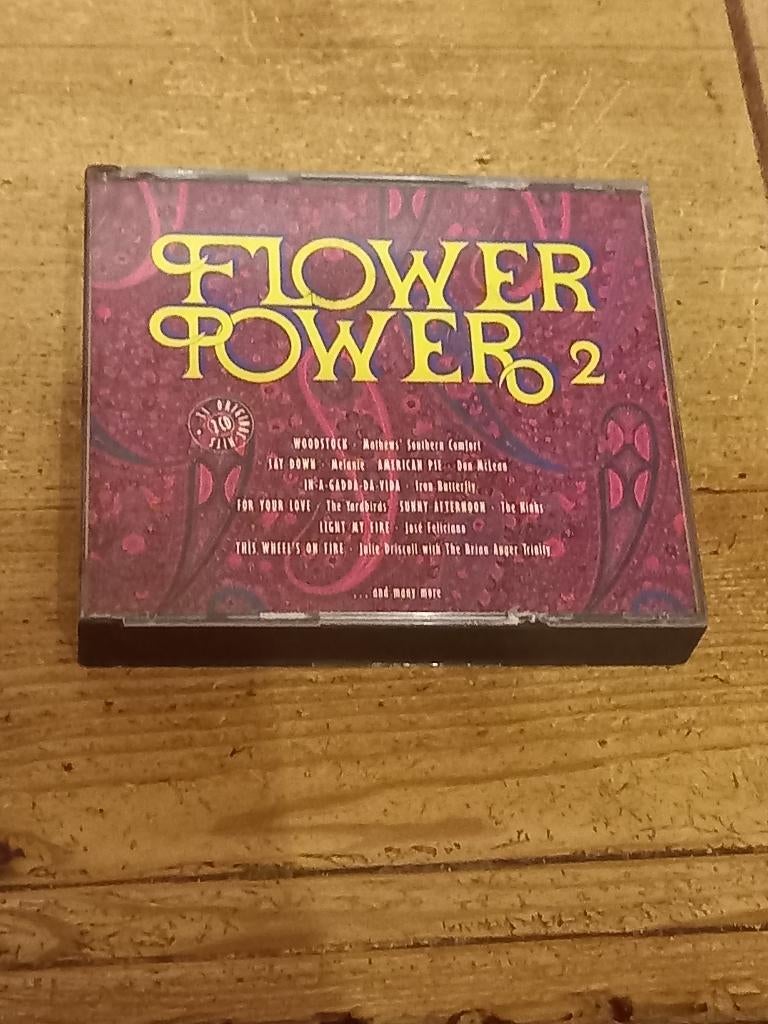 Dubbele Cd Flower Power 2, CD & DVD, Enlèvement ou Envoi, Utilisé, Musique du monde