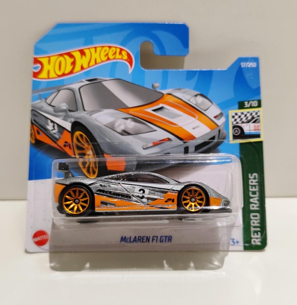 Hot Wheels McLaren F1 GTR Zilver/Papaya (2022), Ophalen of Verzenden