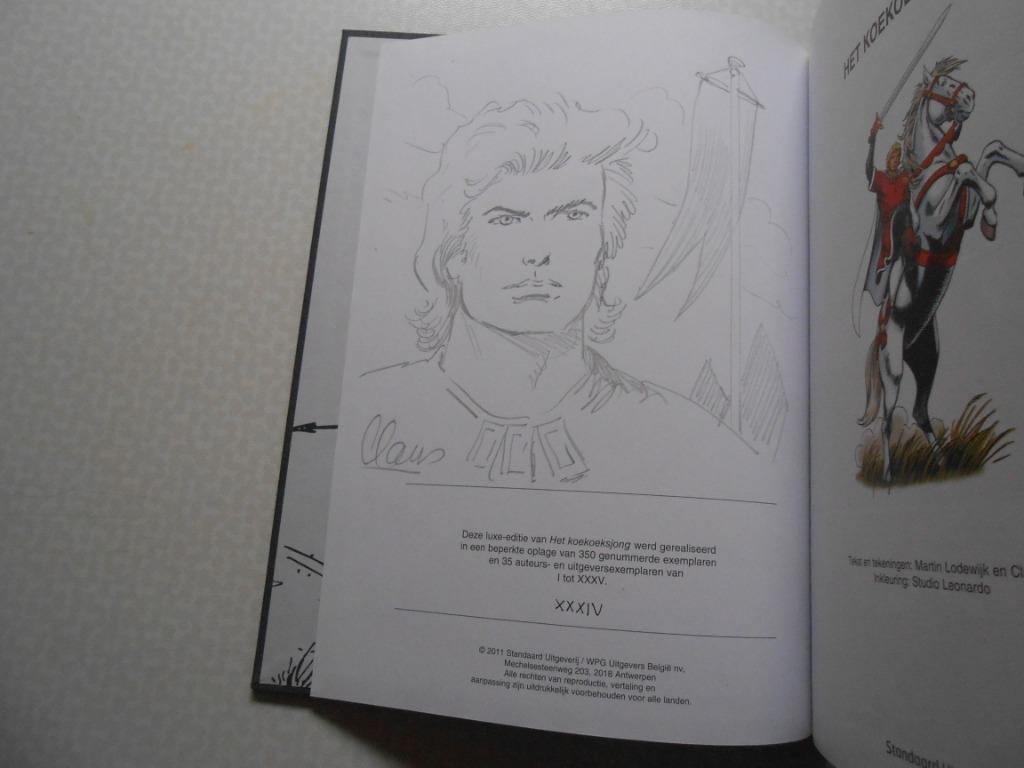 de rode ridder 231 het koekoeksjong 1ste dr HC 2011. XXXIV, Neuf, Enlèvement ou Envoi, Willy Vandersteen, Une BD