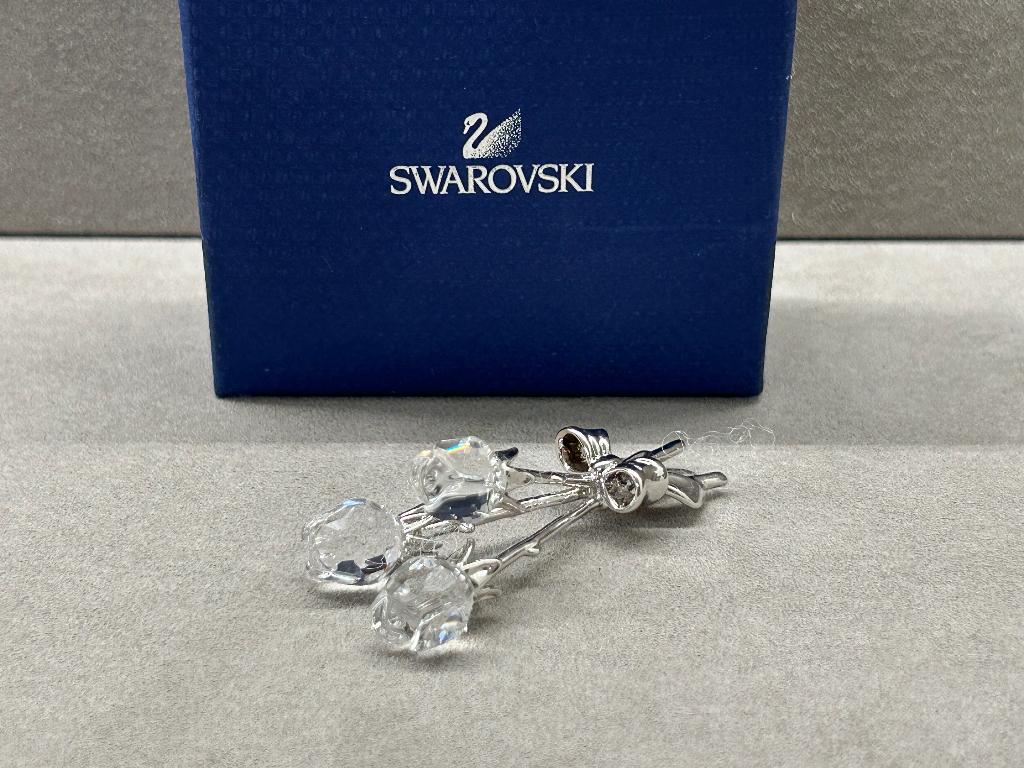 Swarovski Memories zilver rozen boeket, Verzamelen, Swarovski, Ophalen of Verzenden, Nieuw, Figuurtje