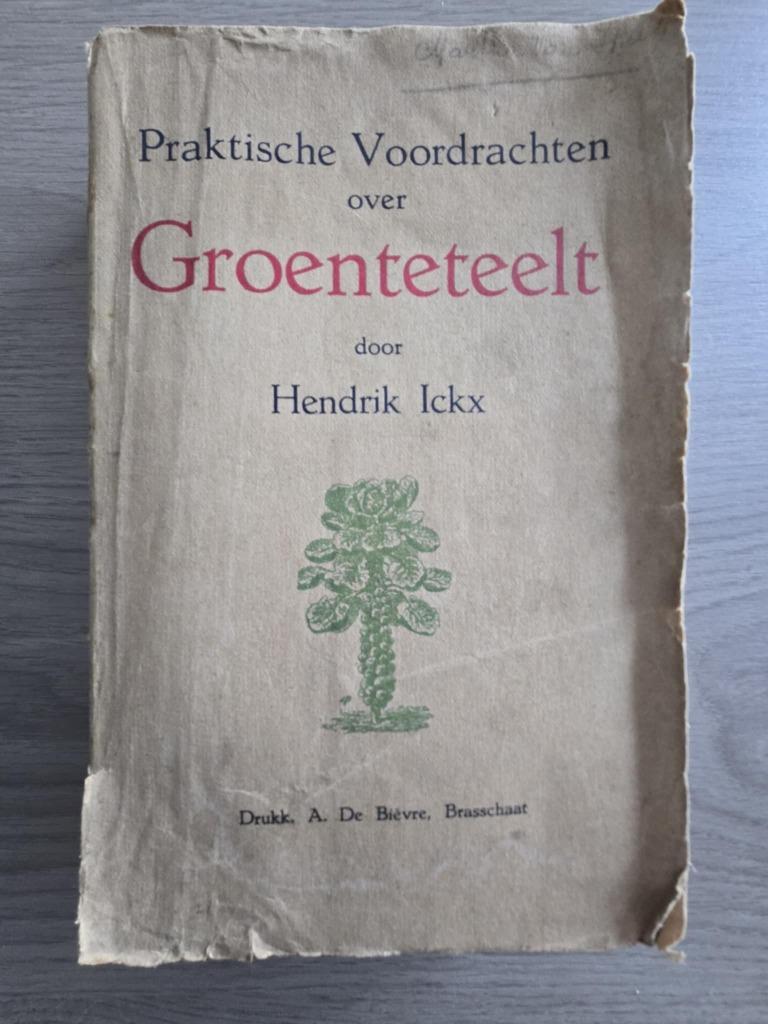 Groenteteelt door Hendrik Ickx 1925, Antiek en Kunst, Ophalen of Verzenden