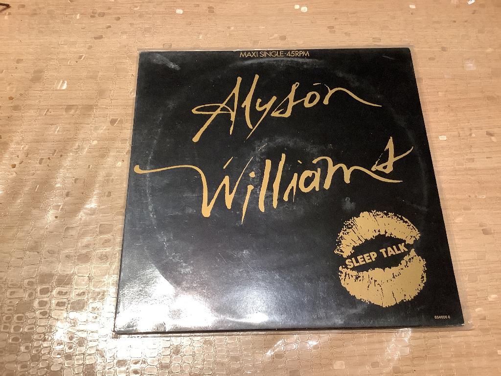 Maxi 45 tours vinyles de Alyson Wiiams, Enlèvement, Utilisé, 12 pouces