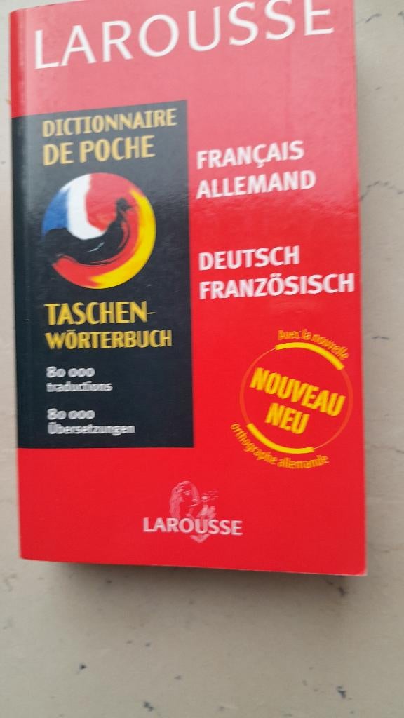 Taschen Wörterbuch Deutsch/Français/Deutsch, Larousse, Enlèvement ou Envoi, Comme neuf, Autres langues