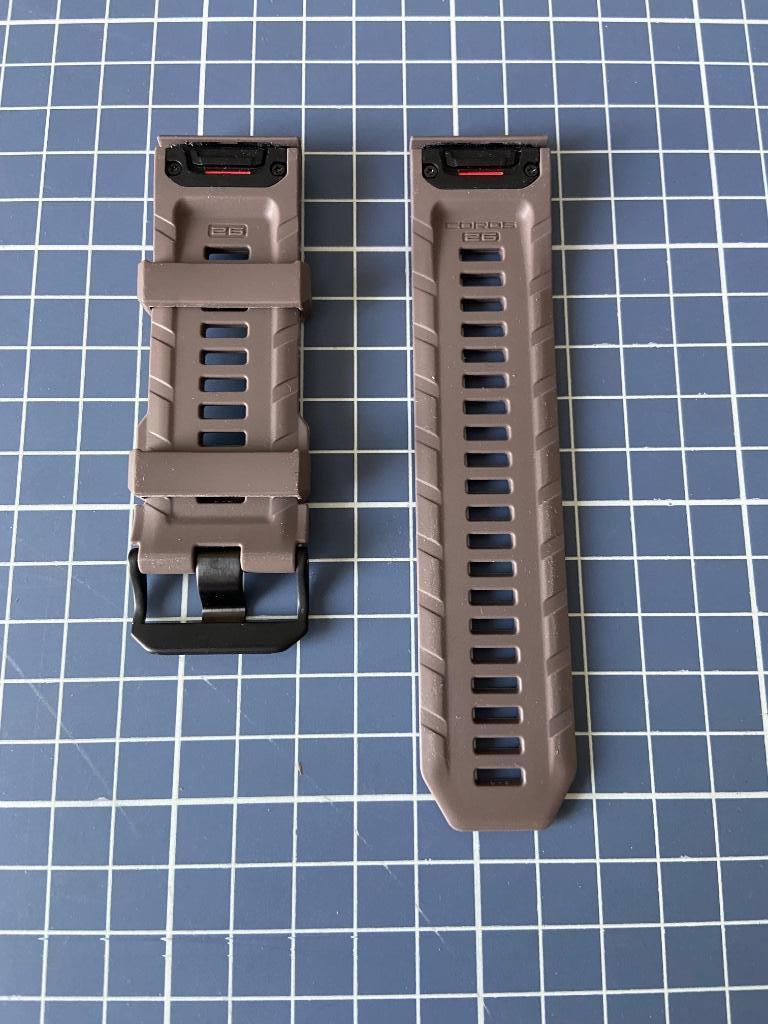 Coros Silicone Watchband 26mm - NIEUW, Enlèvement ou Envoi, Neuf
