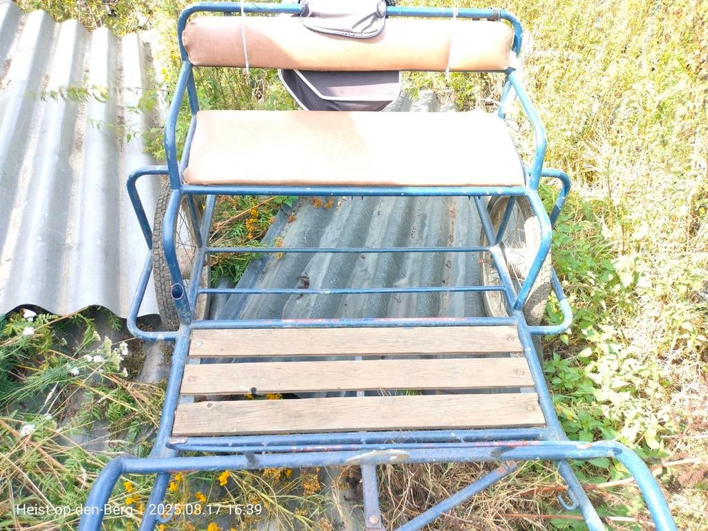 Sulky voor grote shetlander of a-pony, Dieren en Toebehoren, Ophalen, Gebruikt, Recreatie
