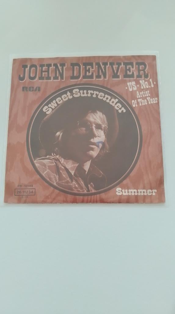John Denver - Sweet Surrender, Cd's en Dvd's, Vinyl Singles, Gebruikt, Ophalen of Verzenden
