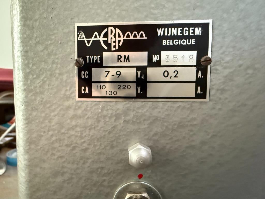 Wijnegem België, complete koffer, Ophalen