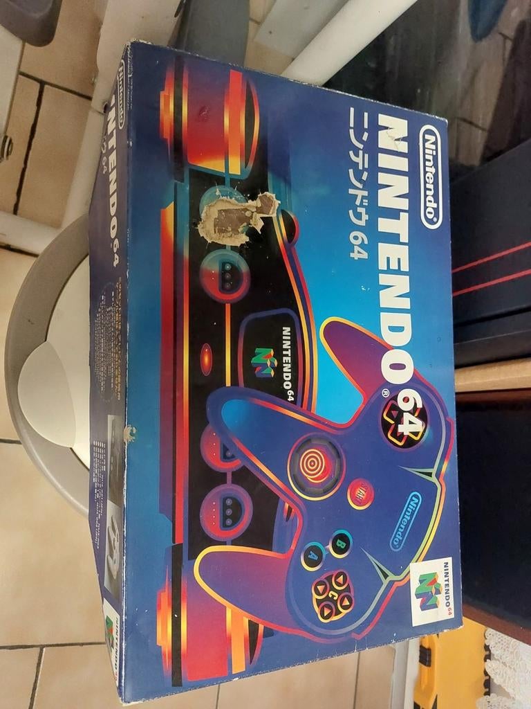 Te koop n64 jap in doos, Ophalen, Gebruikt