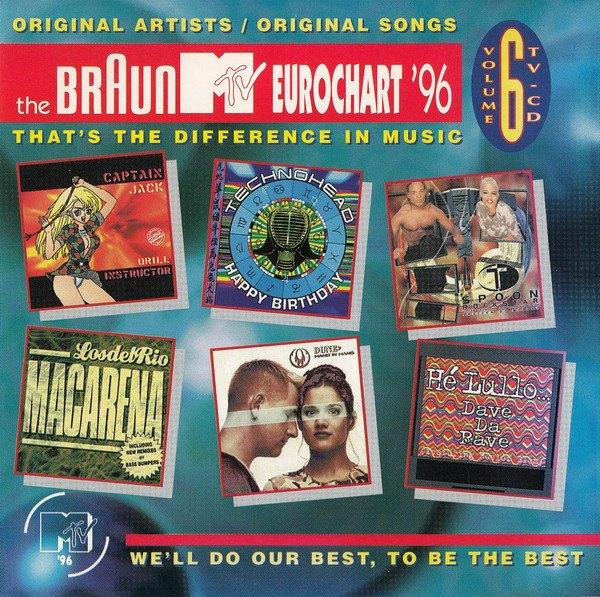 CD- The Braun MTV Eurochart '96 - Volume 6, Cd's en Dvd's, Cd's | Pop, Verzenden