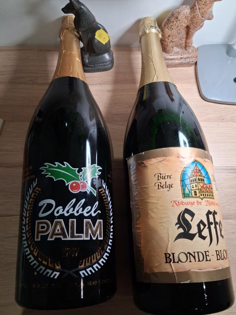 Bierflessen Palm en Leffe, Verzamelen, Ophalen, Leffe