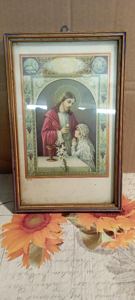 Souvenir de communion, Enlèvement ou Envoi, Image pieuse