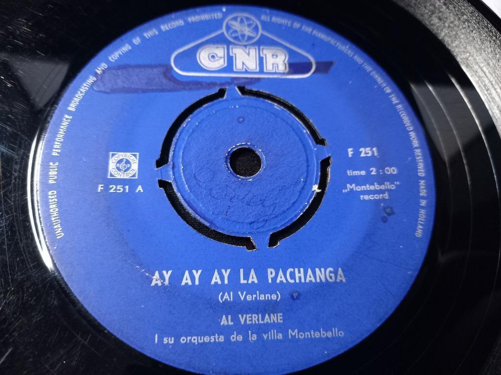 Al Verlane — Ay Ay Ay la Pachanga/Charanga Italiano '7, CD & DVD, Vinyles Singles, Latino et Salsa, Enlèvement ou Envoi, Single