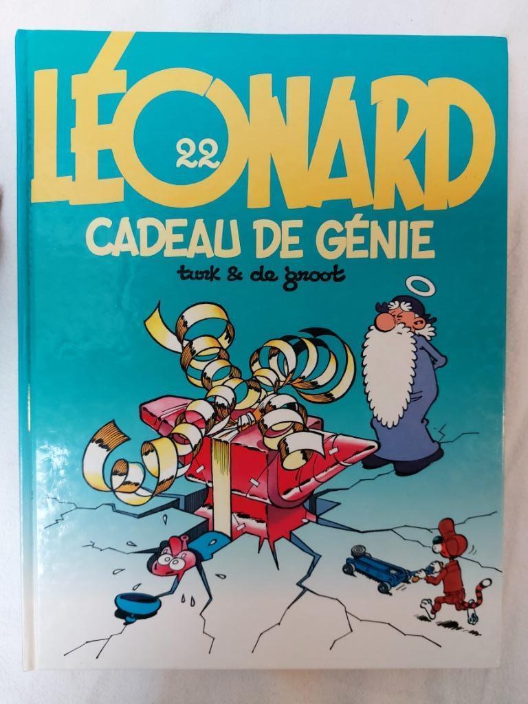 Léonard T.22 Cadeau de génie - édition originale (eo) - Bon, Eén stripboek, Ophalen of Verzenden, Gelezen