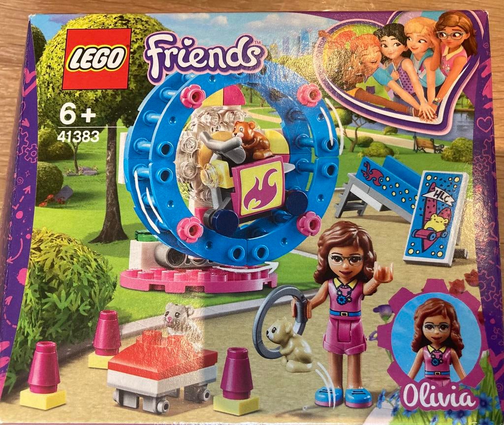 Lego friends 41383 l’aire de jeux des hamsters, Enlèvement, Utilisé, Ensemble complet, Lego