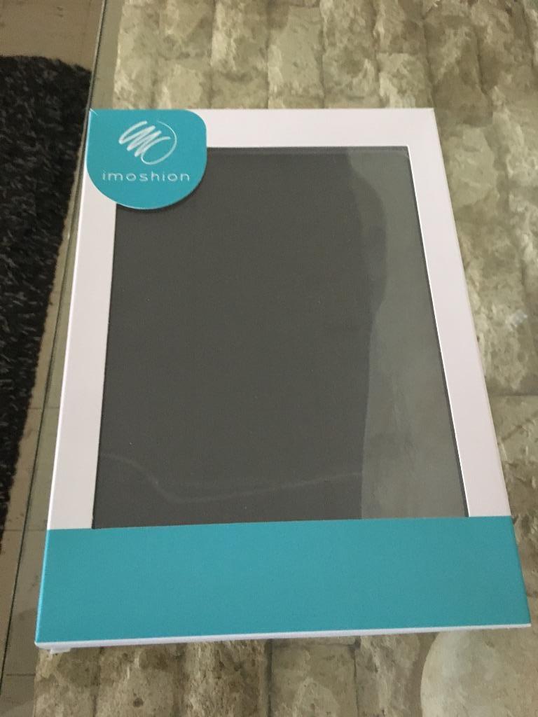 Luxe Bookcase iPad Air (zwart), Ophalen of Verzenden, Nieuw, Bescherming voor- en achterkant, Imoshion