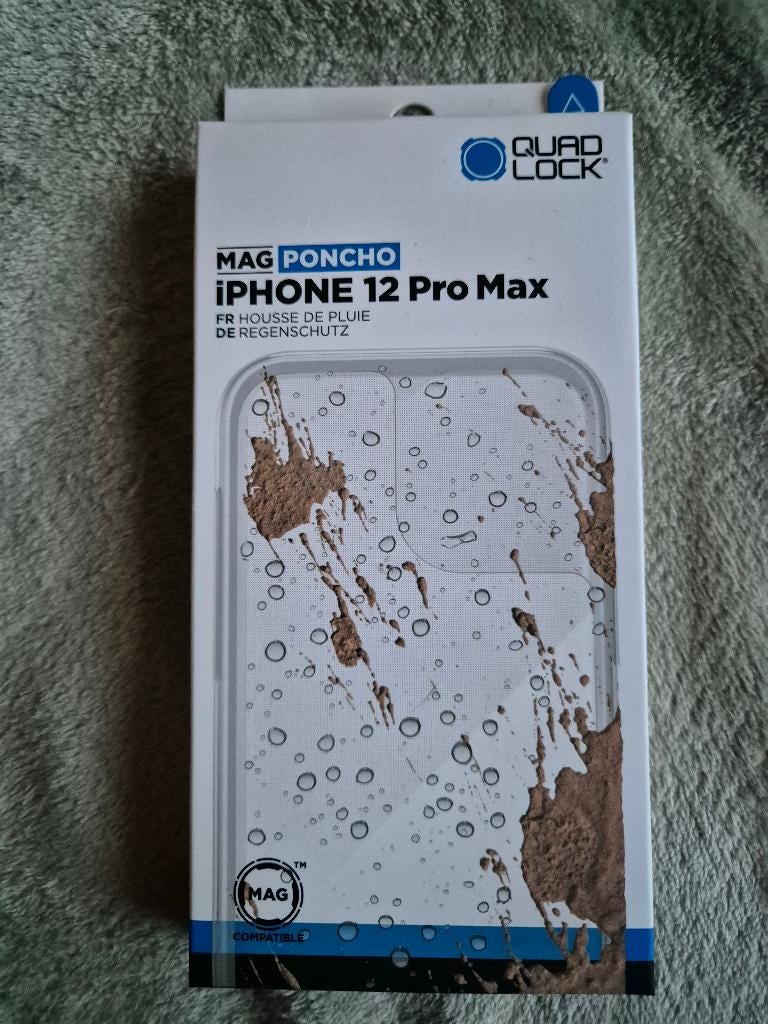 Quad lock Poncho Iphone 12 Pro Max, Télécoms, Enlèvement, Neuf, IPhone 12 Pro Max, Façade ou Cover