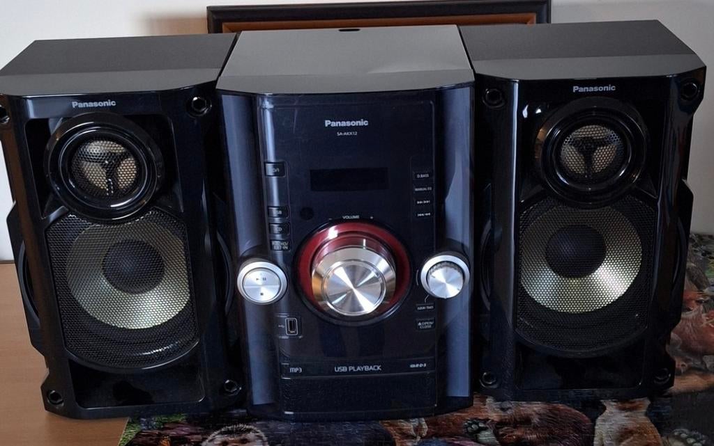 Panasonic hifi-systeem, USB, CD+MP3, Audio, Tv en Foto, Zo goed als nieuw