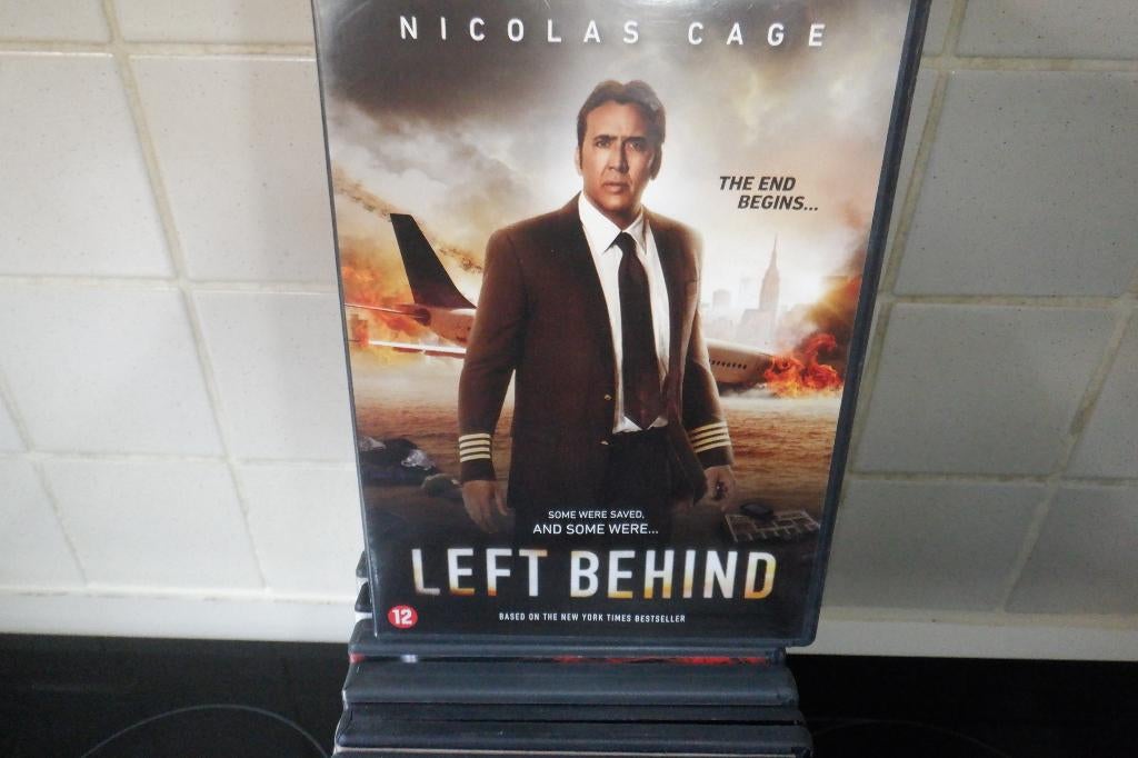 DVD Left Behind.(Nicolas Cage), CD & DVD, DVD | Science-Fiction & Fantasy, Comme neuf, Science-Fiction, À partir de 12 ans, Envoi