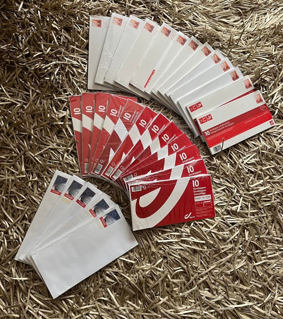 Pak van 300 voorgestempelde zelfklevende enveloppen (30x10), Ophalen