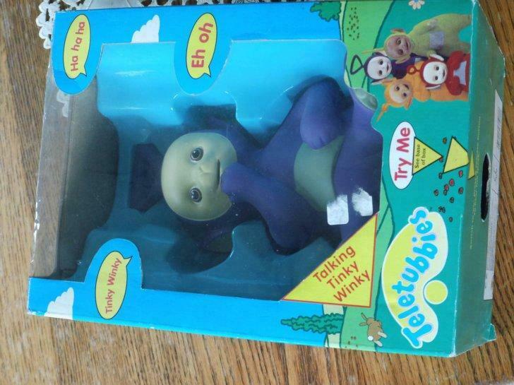 Teletubies "Talking Tinky Winky" Vintage, Ophalen of Verzenden, Nieuw