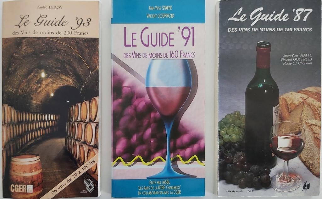 Guide des vins 1987, 1991, 1993, Collections, Vins, Enlèvement ou Envoi, Comme neuf