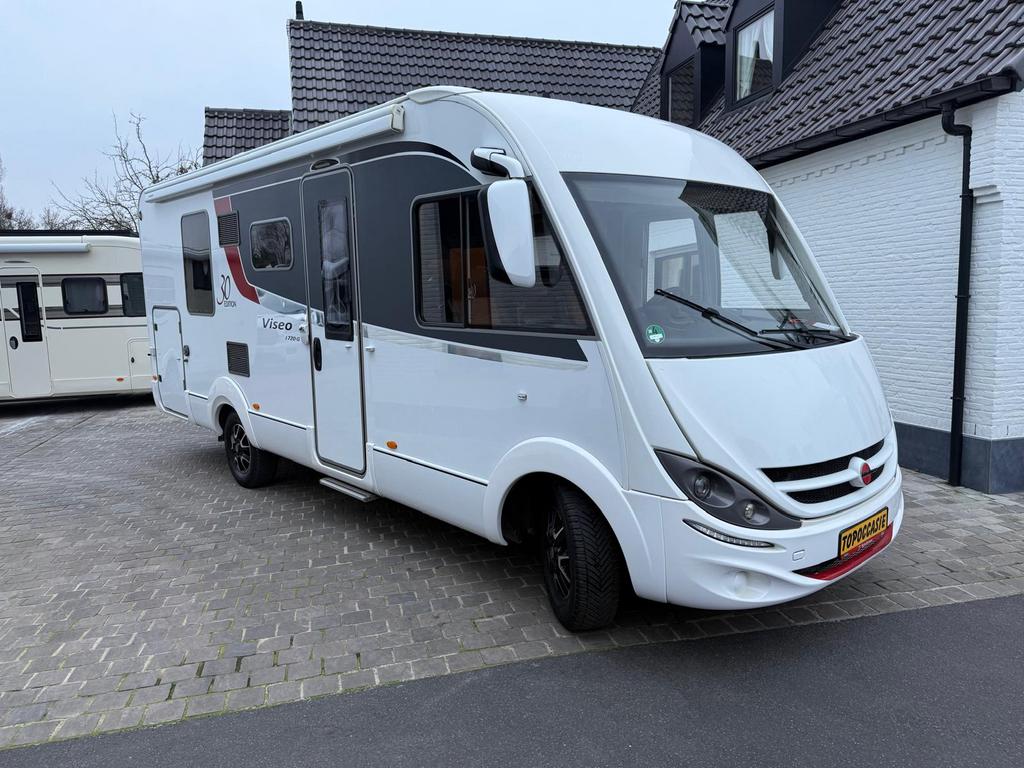 Fiat Ducato Burstner Viseo I720G, Caravans en Kamperen, Integraal, Ringverwarming, Fiat, Bedrijf