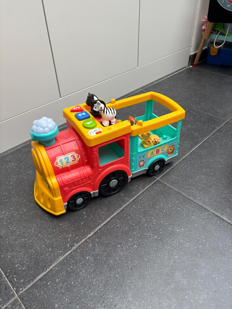 Fisher price trein, Kinderen en Baby's, Speelgoed | Fisher-Price, Ophalen, Gebruikt, Auto of Voertuig, Met licht
