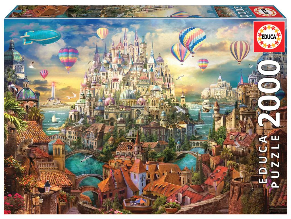 Legpuzzel, Ophalen of Verzenden, Meer dan 1500 stukjes, Zo goed als nieuw, Legpuzzel