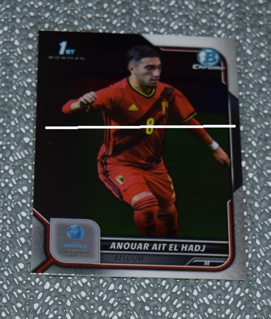 Topps / Belgium / Anouar Ait El Hadj / Union TC, Verzamelen, Sportartikelen en Voetbal, Verzenden, Nieuw, Spelerskaart