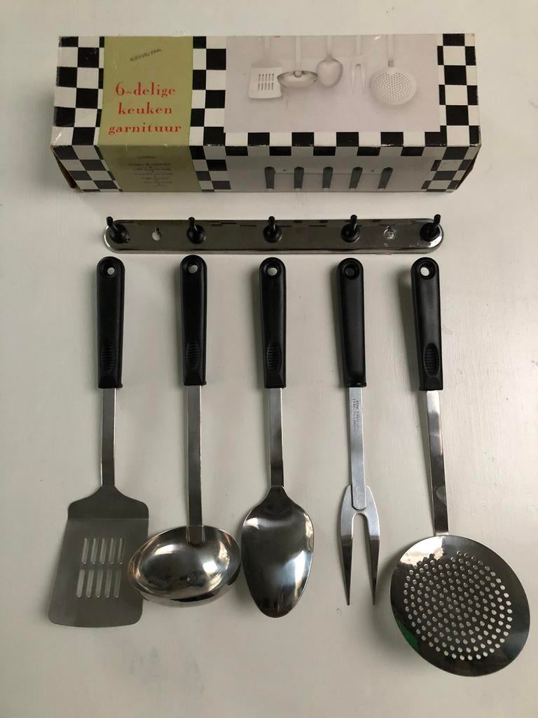 nouvel ensemble de cuisine 6 pièces, Enlèvement ou Envoi, Neuf, Inox ou Chrome, Résiste au lave-vaisselle