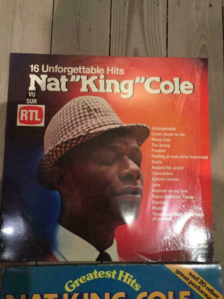 LP  Nat King Cole / 16 Unforgettable Hits, Cd's en Dvd's, Ophalen of Verzenden, Gebruikt