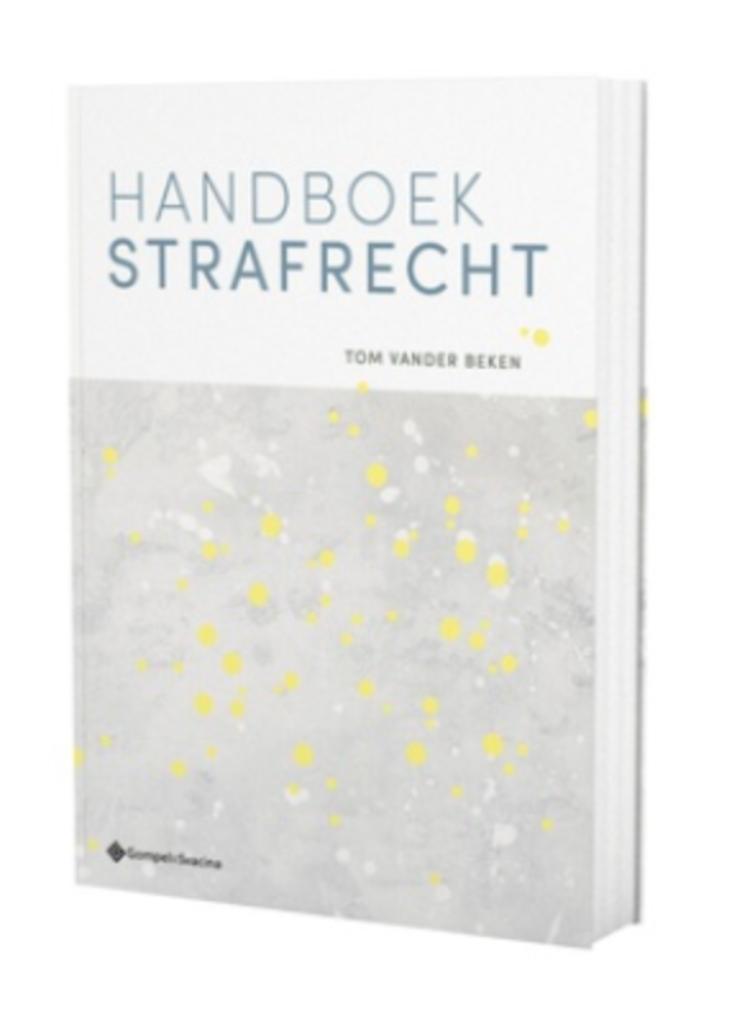 Boek Strafrecht 1ste Bachelor Rechten UGent, Enlèvement ou Envoi, Comme neuf
